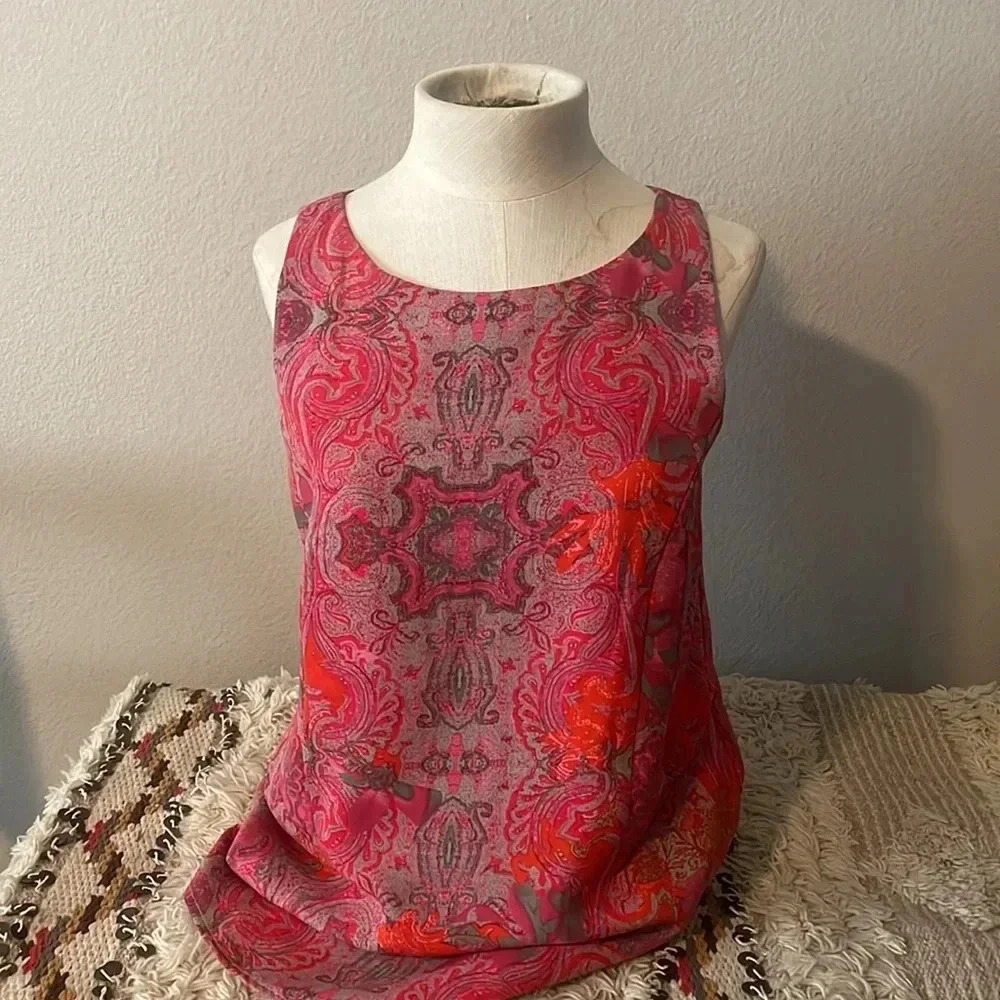 Pink CABi Paisley Top S‎